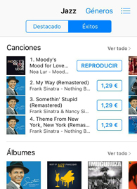 NÚMERO 1 EN ITUNES